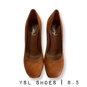 Yves Saint Laurent | High Heels | Brown | CE 248014 | 38.5.